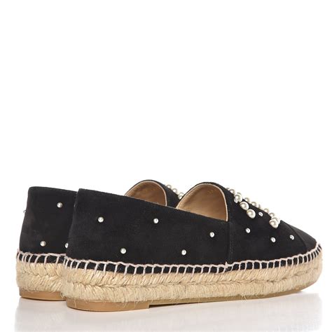 chanel espadrilles black neiman marcus|Chanel espadrilles website.